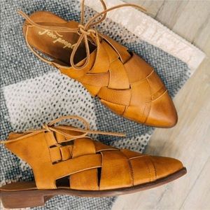 Free People woven Flats